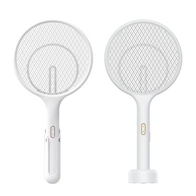 Електрична мухобійка USAMS Electric Mosquito Swatter US-ZB165 (Base+Wall Support Design) / White