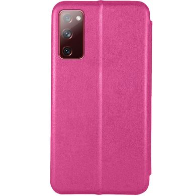 Кожаный чехол (книжка) Classy для Samsung Galaxy S20 FE (Розовый)