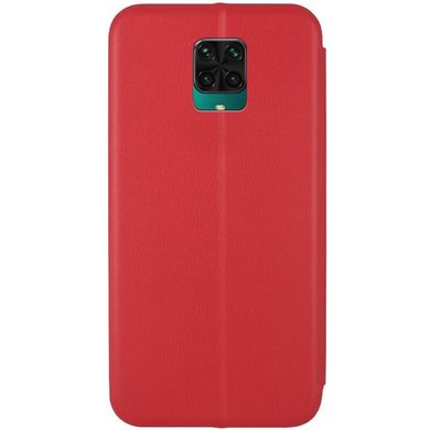Кожаный чехол (книжка) Classy для Xiaomi Redmi Note 9 Pro Красный