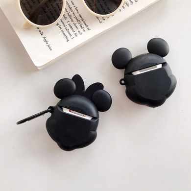 Силіконовий футляр Disney series для навушників AirPods + карабін (Міккі Маус)