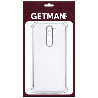 TPU чехол GETMAN Ease logo усиленные углы для Xiaomi Redmi 9, Прозрачный