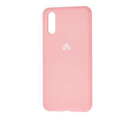 Чохол для Huawei P20 Silicone Full світло-рожевий