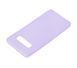Чехол для Samsung Galaxy S10 Plus (G975) Silicone Full светло-фиолетовый c закрытым низом и микрофиброю