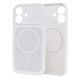Чехол для iPhone 16 Dual Tone Silicone MagSafe Case &ndash; White