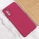 Чехол Silicone Cover Lakshmi Full Camera (A) для Samsung Galaxy S24 Бордовый / Marsala