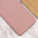 Чехол для Xiaomi 12T / 12T Pro Silicone Full camera закрытый низ + защита камеры Розовый / Pink Sand