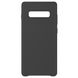 Накладка Silicone Cover for Samsung S10 plus Grey