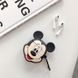 Силіконовий футляр Disney series для навушників AirPods + карабін (Міккі Маус)