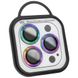 Защитное стекло Metal Classic на камеру (в упак.) для Apple iPhone 12 / 12 mini / 11 Сиреневый / Rainbow