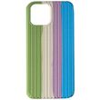 Чехол Silicone case Full Braided для Apple iPhone 13 Pro (6.1"") Мятный / Голубой