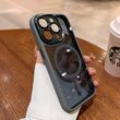 Чохол для iPhone 13 Premium acrylic case Затемнена стінка Titanium Gray