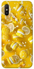Чехол для Xiaomi Redmi 9A PandaPrint Лимонный взрыв еда