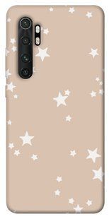 Чехол для Xiaomi Mi Note 10 Lite PandaPrint Звездочки паттерн