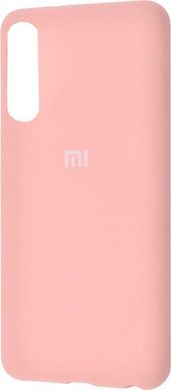 Чехол для Xiaomi Mi9 SE Silicone Full Розовый c закрытым низом и микрофиброю