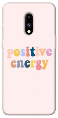 Чехол для OnePlus 7 Pro PandaPrint Positive energy надписи