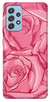 Чехол для Samsung Galaxy A52 4G / A52 5G PandaPrint Розы карандашом цветы