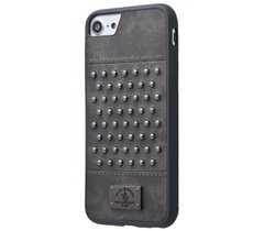 Чохол для iPhone 7 Polo Staccato (Leather) сірий