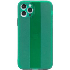 Чехол TPU Glossy Line Full Camera для Apple iPhone 12 Pro (6.1"") Зеленый
