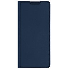 Чехол-книжка Dux Ducis с карманом для визиток для Samsung Galaxy A12 (Синий)