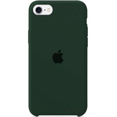 Чехол Silicone Case (AA) для Apple iPhone SE (2020) (Зеленый / Forest green)