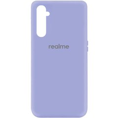 Чехол Silicone Cover My Color Full Protective (A) для Realme 6 Сиреневый
