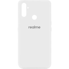 Чехол Silicone Cover My Color Full Protective (A) для Realme C3 Белый