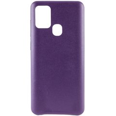 Шкіряний чохол AHIMSA PU Leather Case (A) для Samsung Galaxy A21s (Фіолетовий)