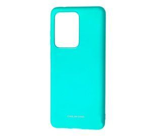 Чехол для Samsung Galaxy S20 Ultra (G988) Molan Cano Jelly глянец бирюзовый