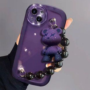 Чехол для iPhone 13 Pro Cartoon Strap