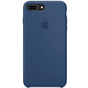 Чехол silicone case for iPhone 7 Plus/8 Plus Navy Blue / Синий