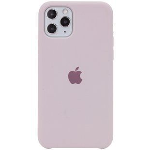 Чехол silicone case for iPhone 11 Pro Max (6.5") (Серый / Lavender)