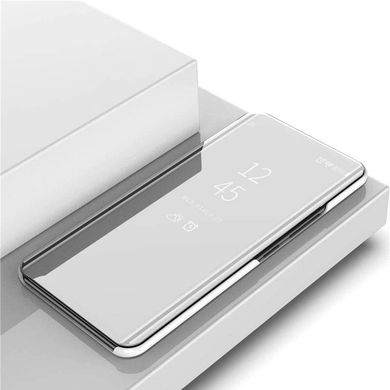 Чехол-книжка Clear View Standing Cover для Xiaomi Mi 10 / Mi 10 Pro Silver