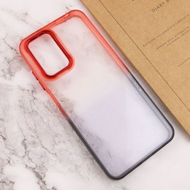 Чохол TPU+PC Fresh sip series для Xiaomi Redmi Note 10 / Note 10s Чорний / Червоний