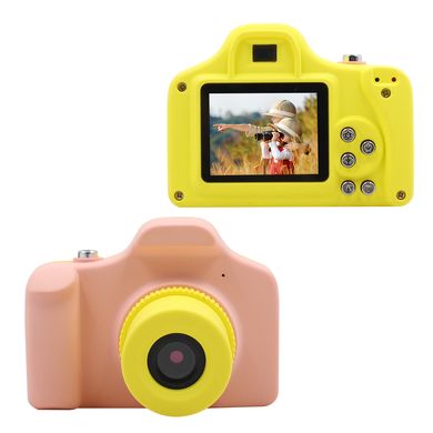 Дитяча цифрова фото-відео камера 1.5"LCD UL-1201 |1080P, 5MP| Pink