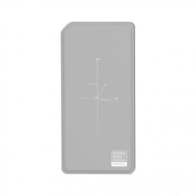 Power Bank Proda Menbo Wireless charge 10 000 mAh PD-P08 (Бездротовий) PM-006, Grey