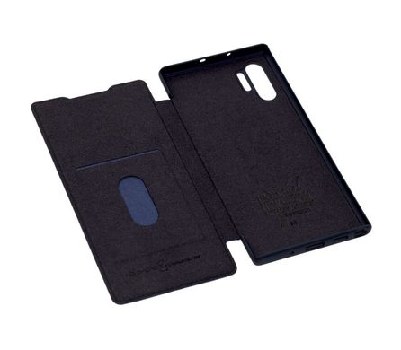 Чехол книжка для Samsung Galaxy Note 10 Plus (N975) G-Case Vintage Business синий