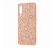 Чехол для Xiaomi Mi 9 Shining sparkles с блестками розово-золотистый