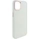 TPU чехол Bonbon Metal Style для Apple iPhone 14 Pro (6.1") Белый / White