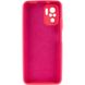 Чехол Silicone Cover Full Camera (AA) для Xiaomi Redmi Note 10 / Note 10s Розовый / Barbie pink