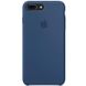 Чохол silicone case for iPhone 7 Plus/8 Plus Navy Blue / Синій