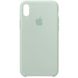 Чехол silicone case for iPhone XS Max Beryl / Серый