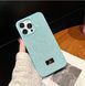 Чехол для iPhone 14 Swarovski со стразами Sky Blue