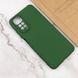 Чохол для Xiaomi Redmi Note 11 (Global) / Note 11S Silicone Full camera закритий низ + захист камери Зелений / Dark green