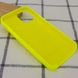 Чохол silicone case for iPhone 12 Pro / 12 (6.1") (Жовтий / Acid Yellow)