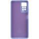 Чохол Silicone Cover Lakshmi Full Camera (A) для Xiaomi Redmi Note 12 Pro Бузковий / Dasheen