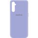 Чехол Silicone Cover My Color Full Protective (A) для Realme 6 Сиреневый