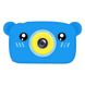 Детская фотокамера Baby Photo Camera Bear (Синий)