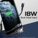 Кабель BASEUS Combo cafule USB+Type-C/Lightning 2-in-1 PD Cable |1.2M, 18W, 2.4A| (CATKLF-ELG1) Black, Black