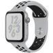 Силиконовый ремешок Sport Nike+ для Apple watch 42mm / 44mm (Gray / Black)