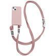 Чехол TPU two straps California для Apple iPhone 11 Pro (5.8") Розовый / Pink Sand
